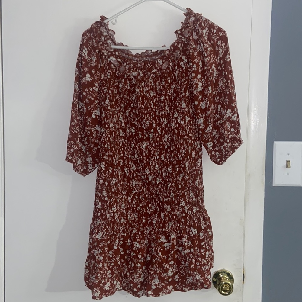 Off the shoulder dress